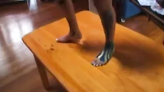 sexy body painting girl & 2 hot girls wild gogo nude dance