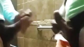 Strangers hooking up in mall