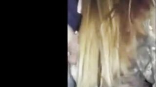 Blonde girl loves sucking a dick
