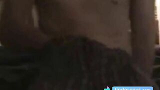 Self sucking twink cums on his face