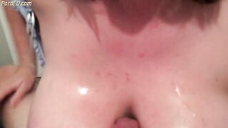 Amateur POV Blowjob - Titty Fuck