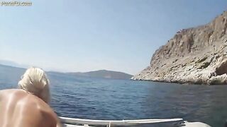 Fuck hot ass girlfriend in boat 2