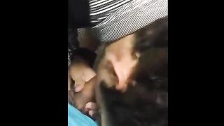 Putaria em banheirao publico