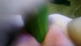 Chubby amateur masturbates