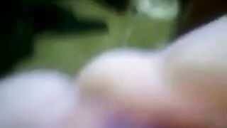 Chubby amateur masturbates