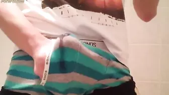underwear cum