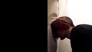 Suck at Dick at my Glory Hole at Home