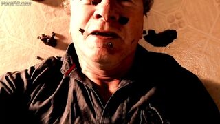Stewart Bowman Eats Shit From Black Man's Asshole