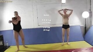 She crushes Him