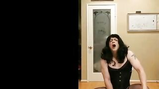 Horny vampy sissy