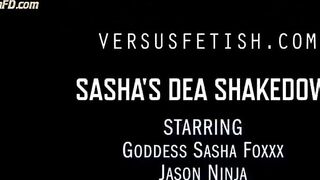 Sasha Beats Him Bad