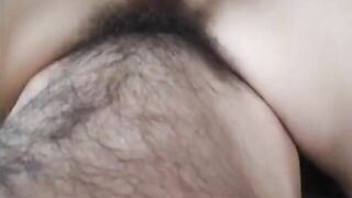 Hairy amateur real girl homemade grinds cowgirl lap dance
