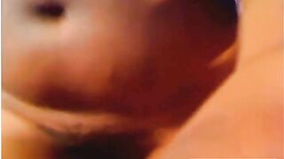 Huge Black booty on cam