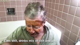 Stewart Bowman Eats Shit and Smears It All Over Face