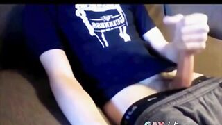 cumming on webcam 2