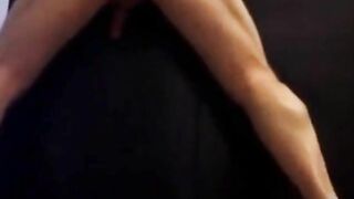 Couch back humping cum