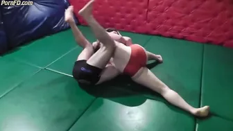 sable vs bret sweaty mixed wrestling