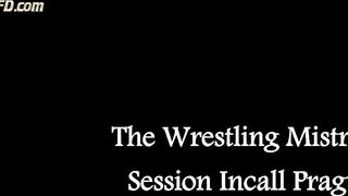 girl wrestling guy