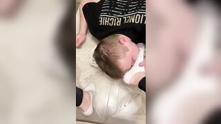 Shoes and socks smelling(young girl)