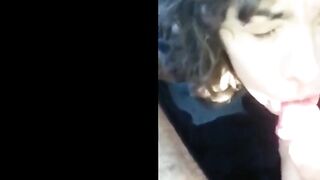 Amateur Italian blowjob