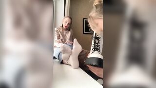 Lesbian boot fetish