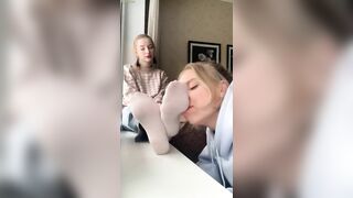 Lesbian boot fetish