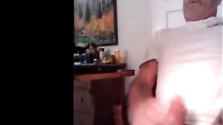 Hung Sexy Rugged Daddy Jack Off 1 3