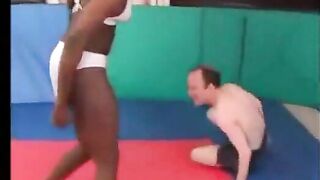 Kassidy Wrestles white man