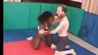 Kassidy Wrestles white man