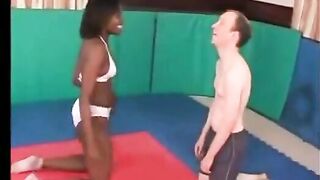 Kassidy Wrestles white man