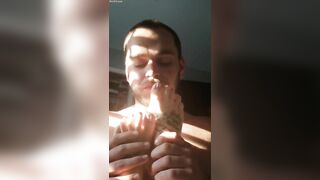 Amateur foot worship 3