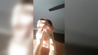 Amateur foot worship 3