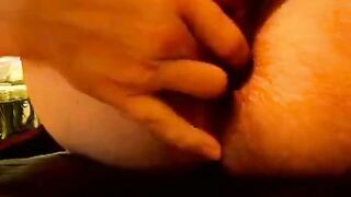 selffuck, amateur creampie cum into my ass 3