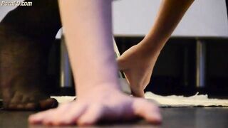 Insertion, eine Flasche reitet, anal