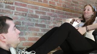 Dreamgirls in Socks - Mariana's First Foot Fetish Experience