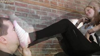 Dreamgirls in Socks - Mariana's First Foot Fetish Experience