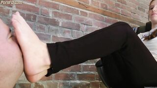 Dreamgirls in Socks - Mariana's First Foot Fetish Experience