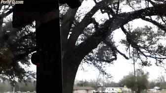 Jerking off roadside after class 3