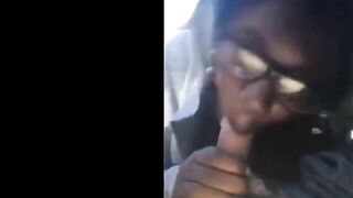 Black girl suck her white boyfriend in car 2