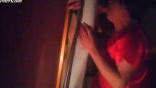 My first time at my new glory hole 2
