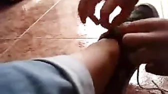 Silvia Rubi - Foot worship at home (ESP - SPANISH)