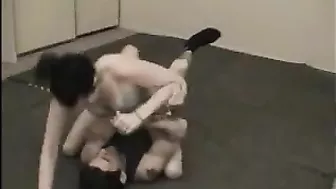 Wrestling Facesitting