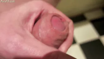 Four uncut foreskin cumshots compilation 3