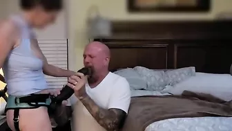 Miss A and Joey - Mistress Amelia fucks Joey after her BBC date