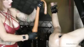 Mistress Ava Von Medisin - Tentacle Anal Invasion part 2 - Strap-On