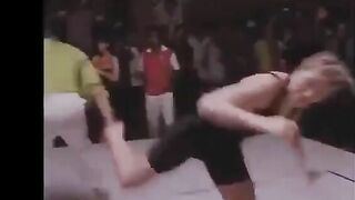 woman vs 2 man