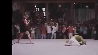 woman vs 2 man