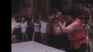 woman vs 2 man