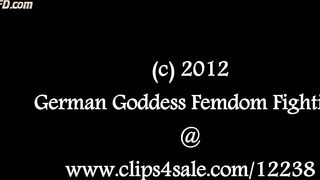 german mistress XENJA-LOOSER'S LEATHERING PT 3