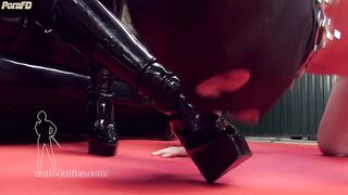 SadoLadies - Mistress Jessica & Mistress Whiplash - Bootlicker's Duty